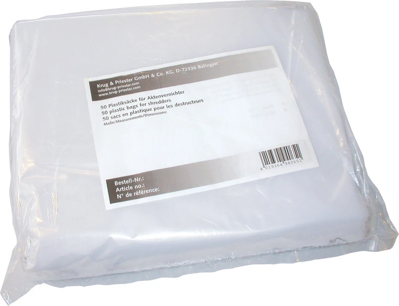IDEAL Sacs déchets pour les destructeurs 130 L, 50 pièces