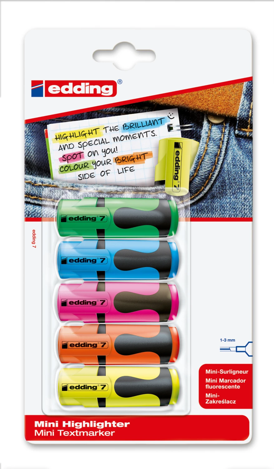 EDDING Textmarker Mini 1-3mm