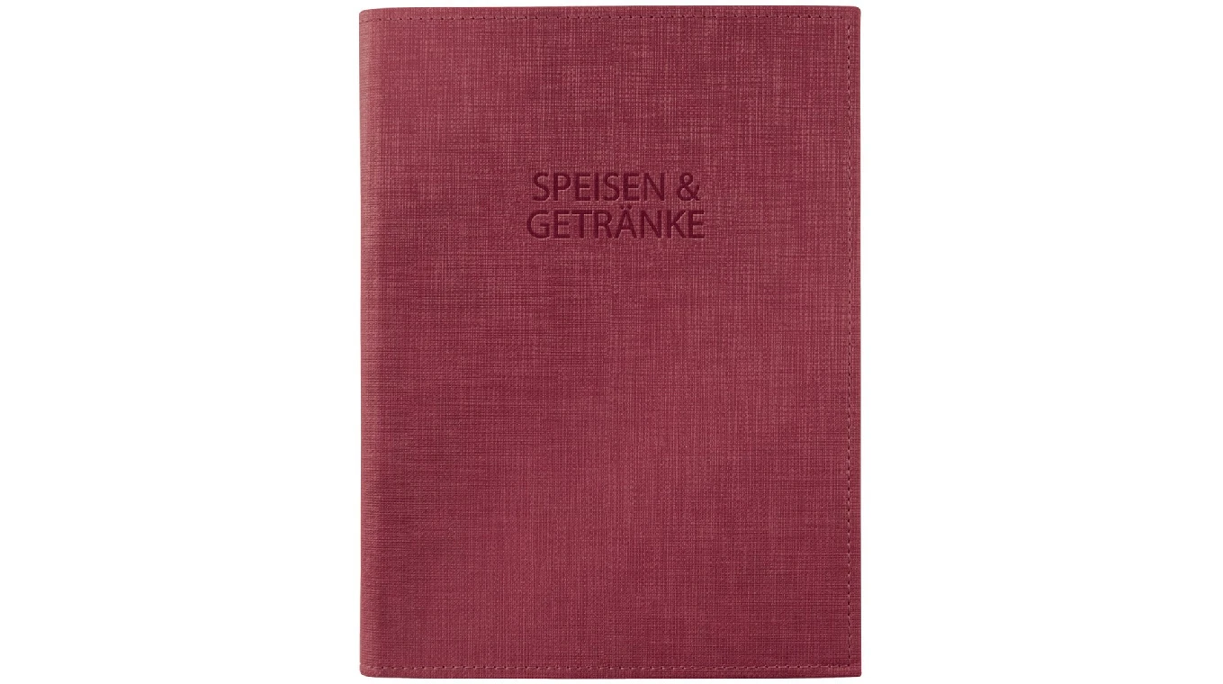 SIGEL Porte-menu - avec reliure à vis - 8 pages