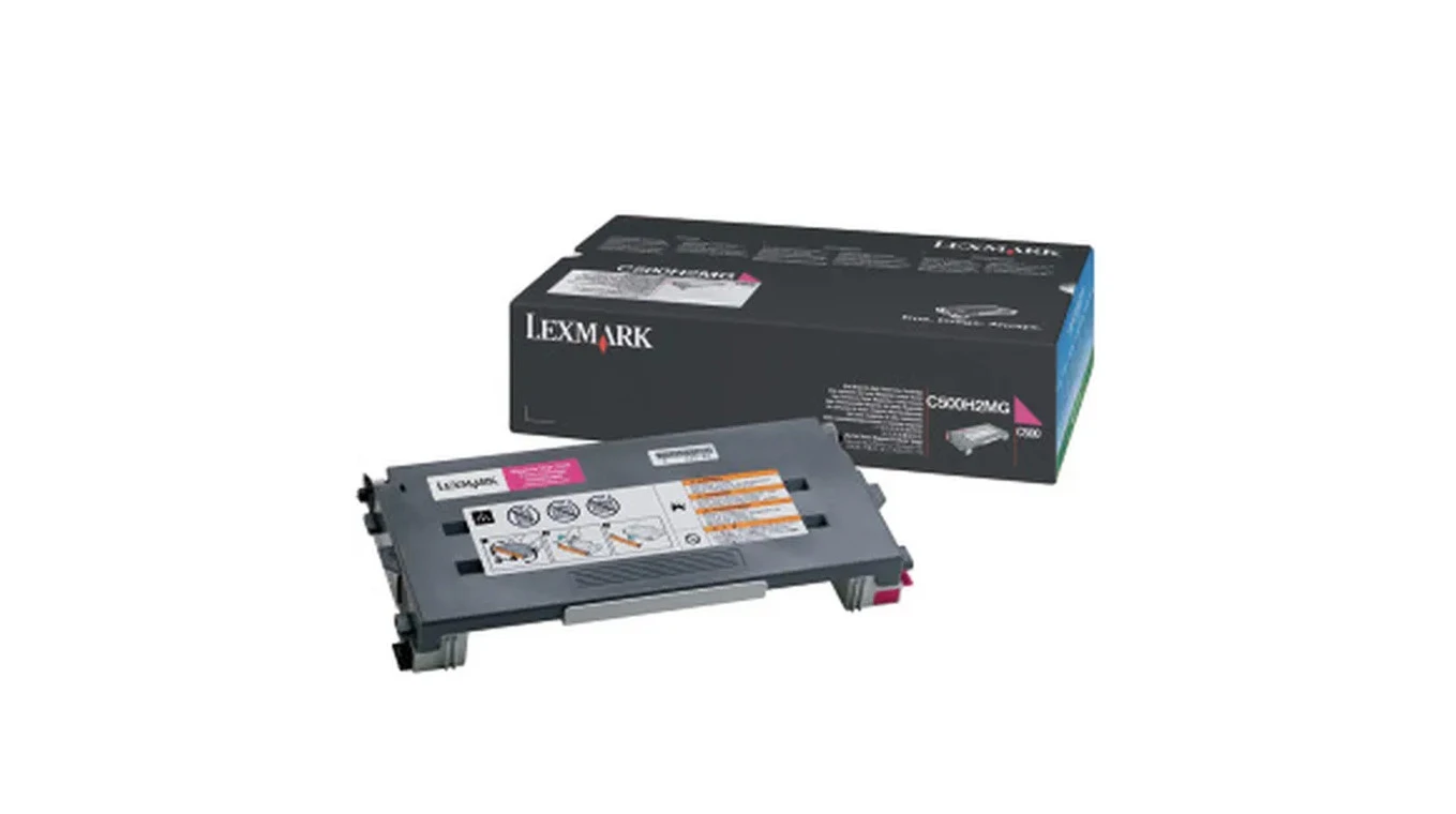 Lexmark Toner HY, magenta C500H2MG