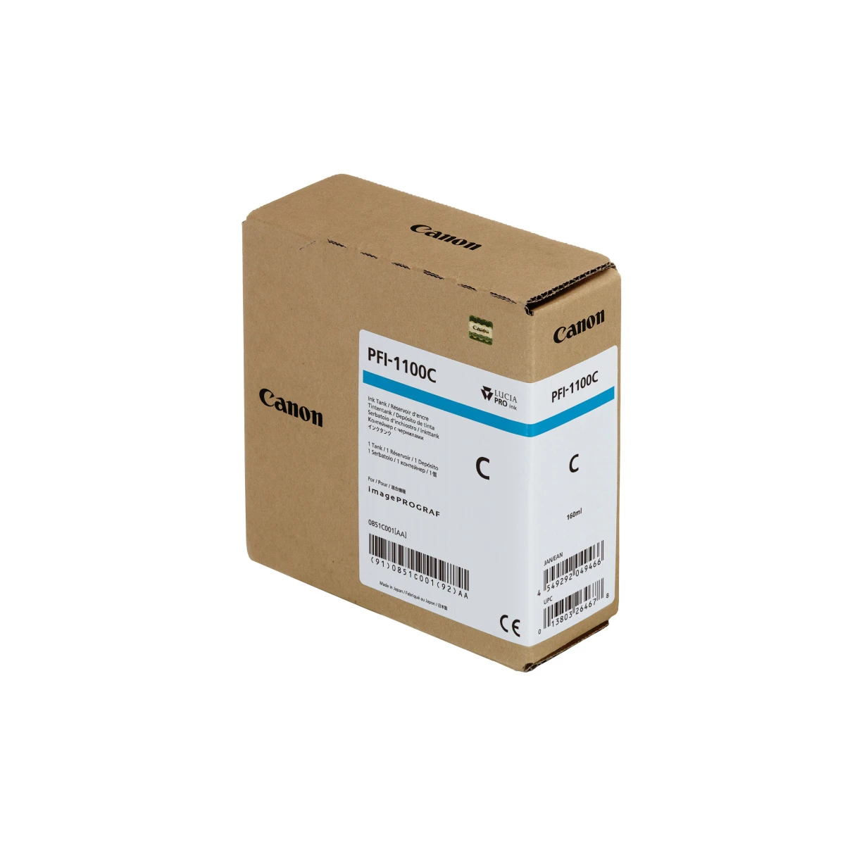 CANON PFI-1100C Cartouche d'encre cyan
