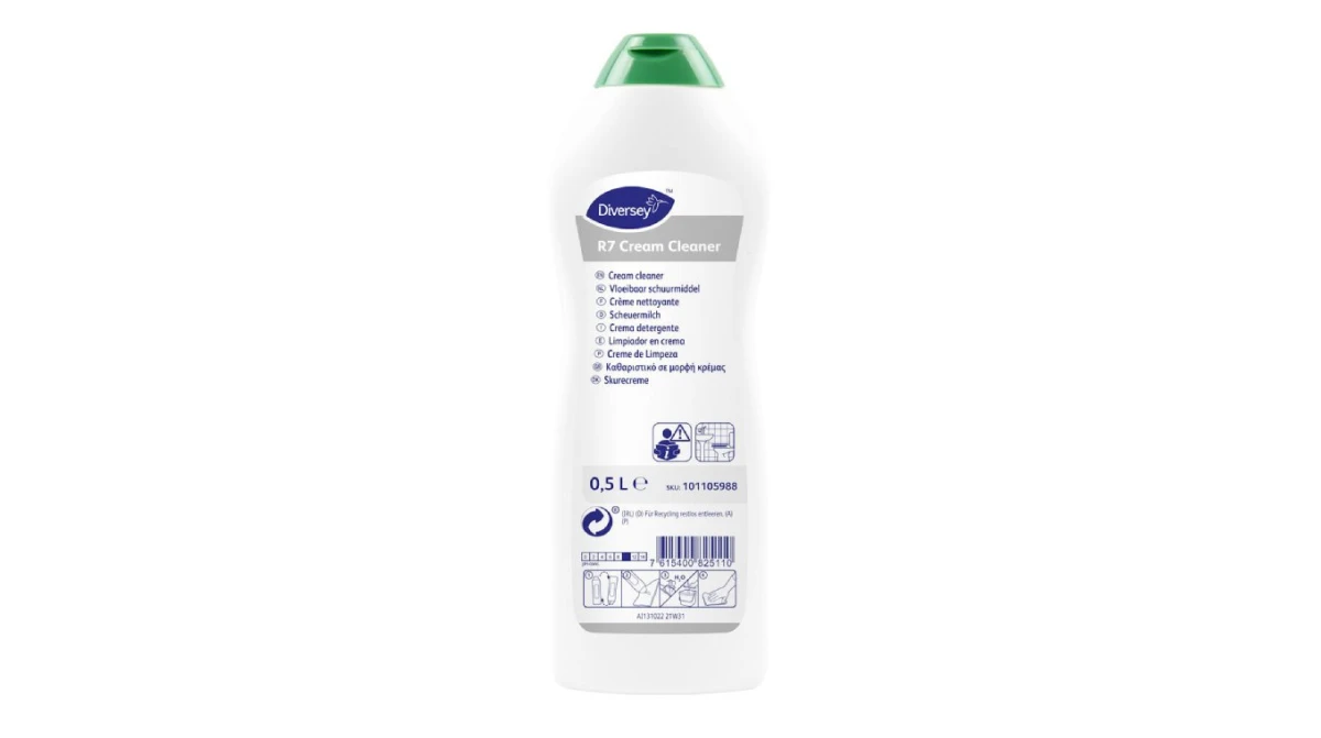 DIVERSEY Crème à récurer R7 Cream Cleaner 12 x 500 ml