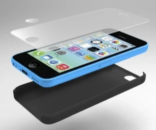 booq Complete Protection Kit Glass Screen Protector en verre durci, incl. coque