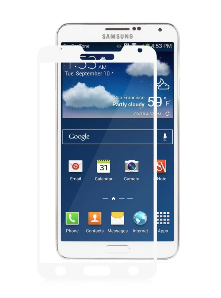 Moshi iVisor XT Bildschirmschutzfolio Galaxy Note 3