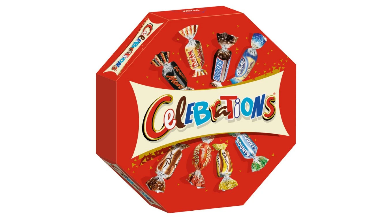 CELEBRATIONS Mini-barre 385 g