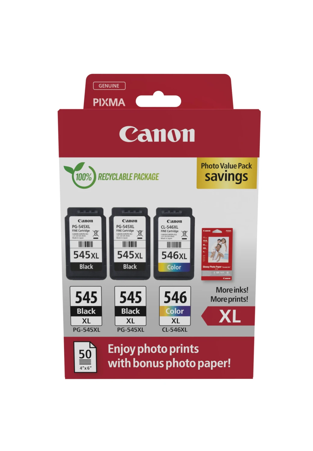 CANON Photo ValuePack XL schw/color