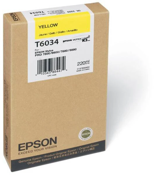 EPSON Tintenpatrone yellow
