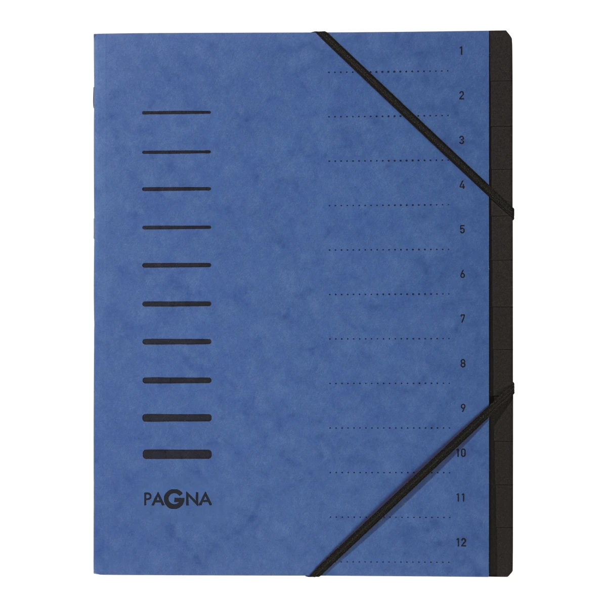 Pagna Classeurs à 12 compartiments, bleu