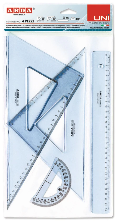 ARDA Zeichenset Set 30cm