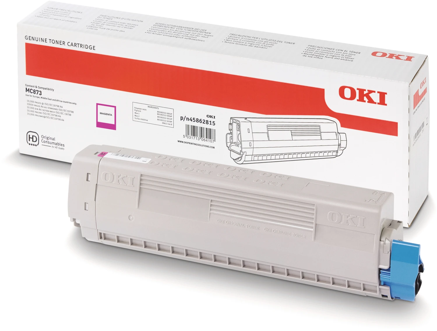 OKI Toner magenta 45862815