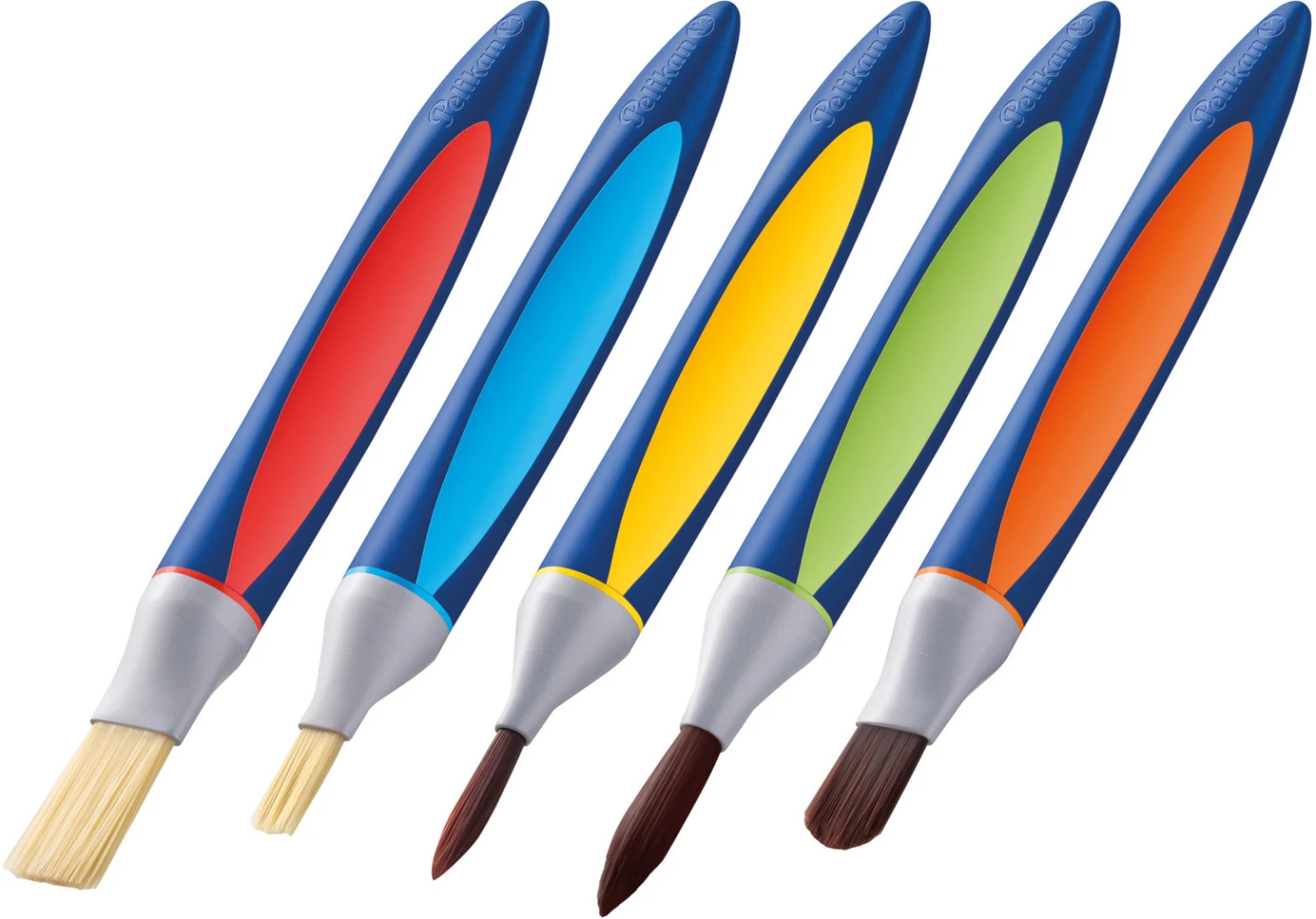 PELIKAN Set Pinceau Griffix 5 pcs. - 5 couleurs