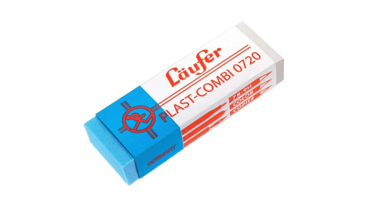 LÄUFER Gomme Combi Plast 65x21x12mm
