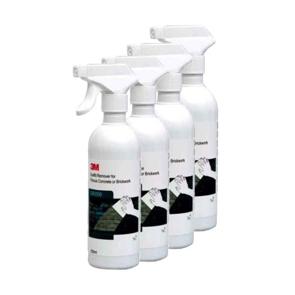 3M Nettoyant anti-graffiti GR3000, 4 x 500 ml