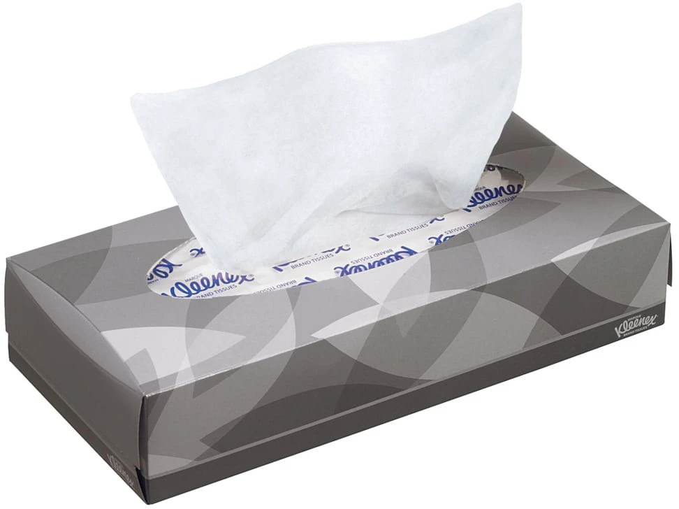 KLEENEX Mouchoirs cosmétiques 2 couches, 1 pièce