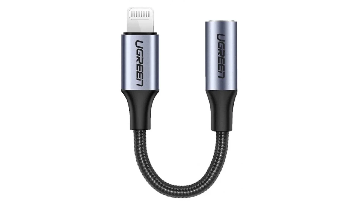 UGREEN Adaptateur Lightning vers Jack 3.5 mm 10 cm