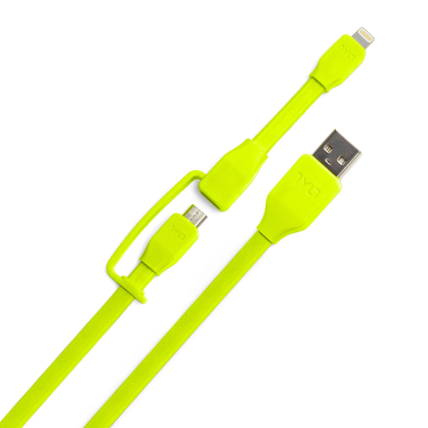 TYLT SYNCABLE DUO USB zu Lightning- und Micro-USB 1 m