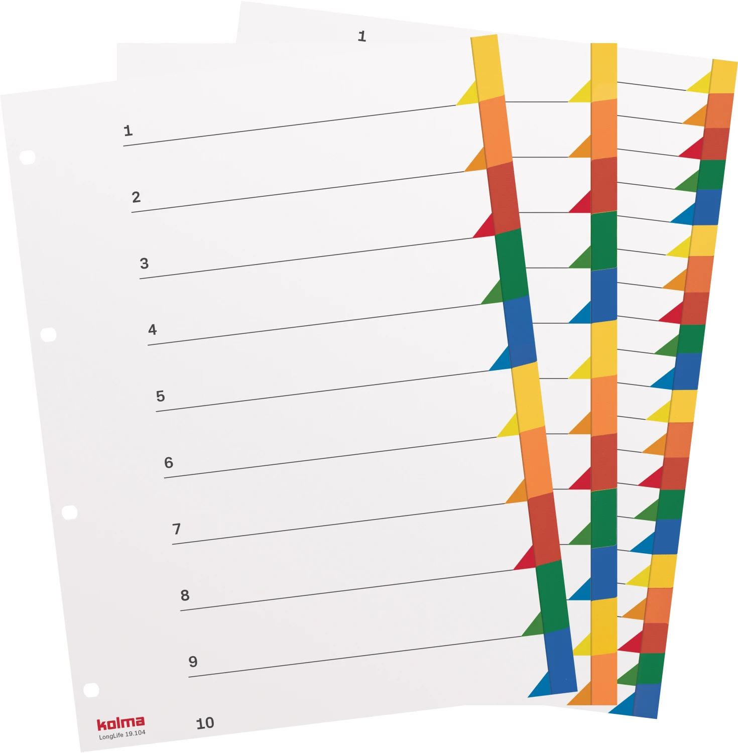 KOLMA Répertoire neutre Superstrong 10 parties