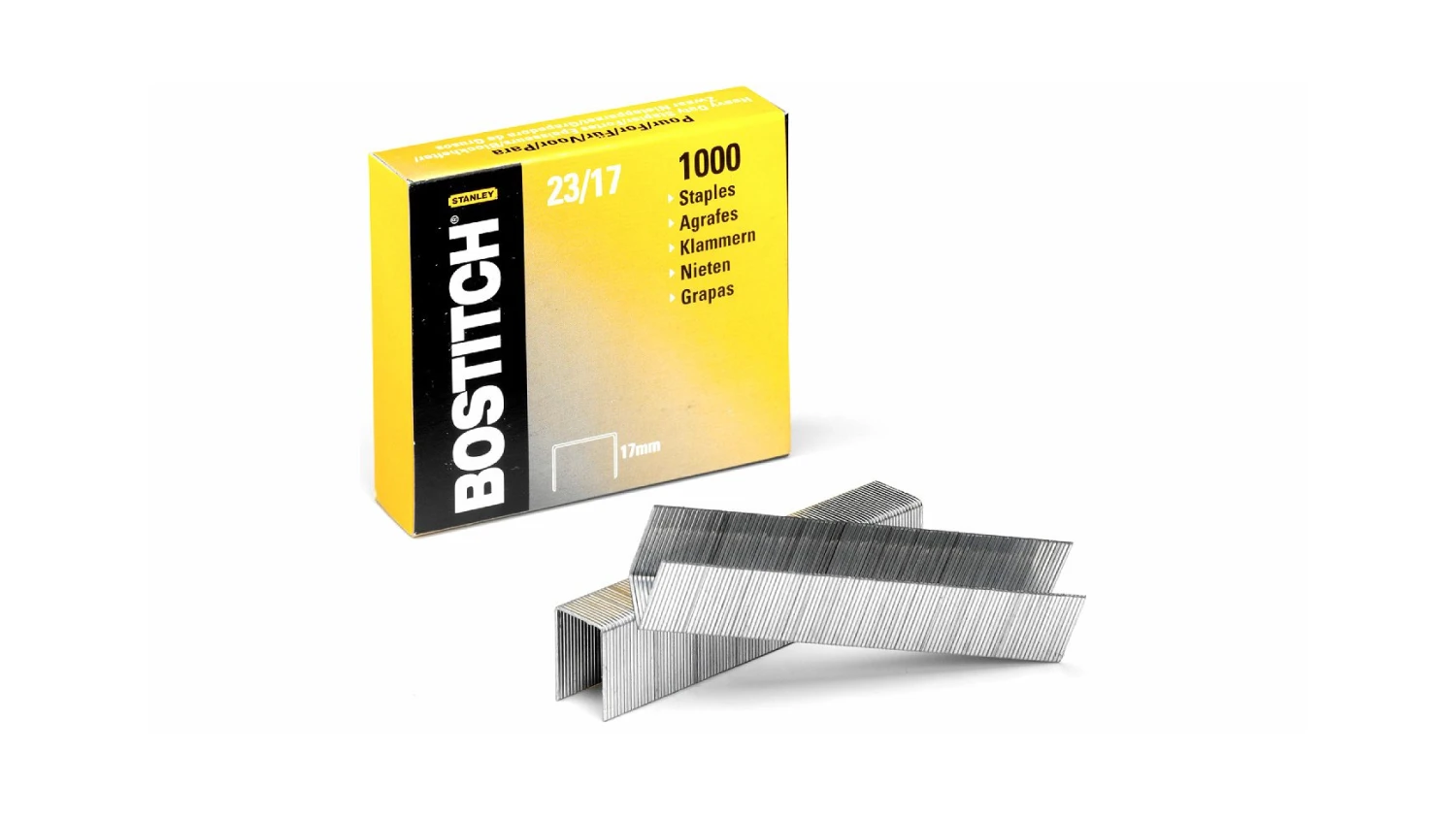 BOSTITCH Agrafes  23/17, 17 mm