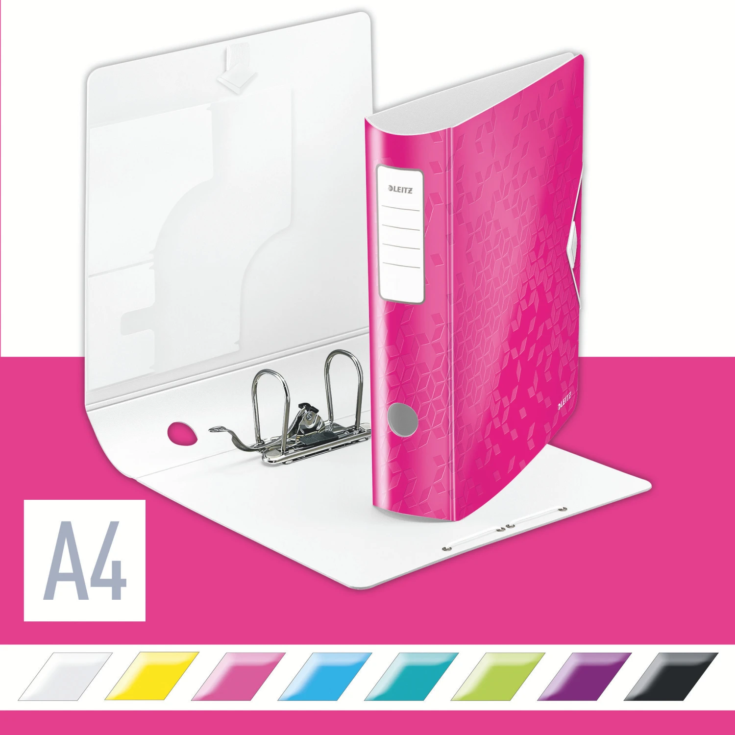 LEITZ Classeur 180° Active WOW 8.2 cm
