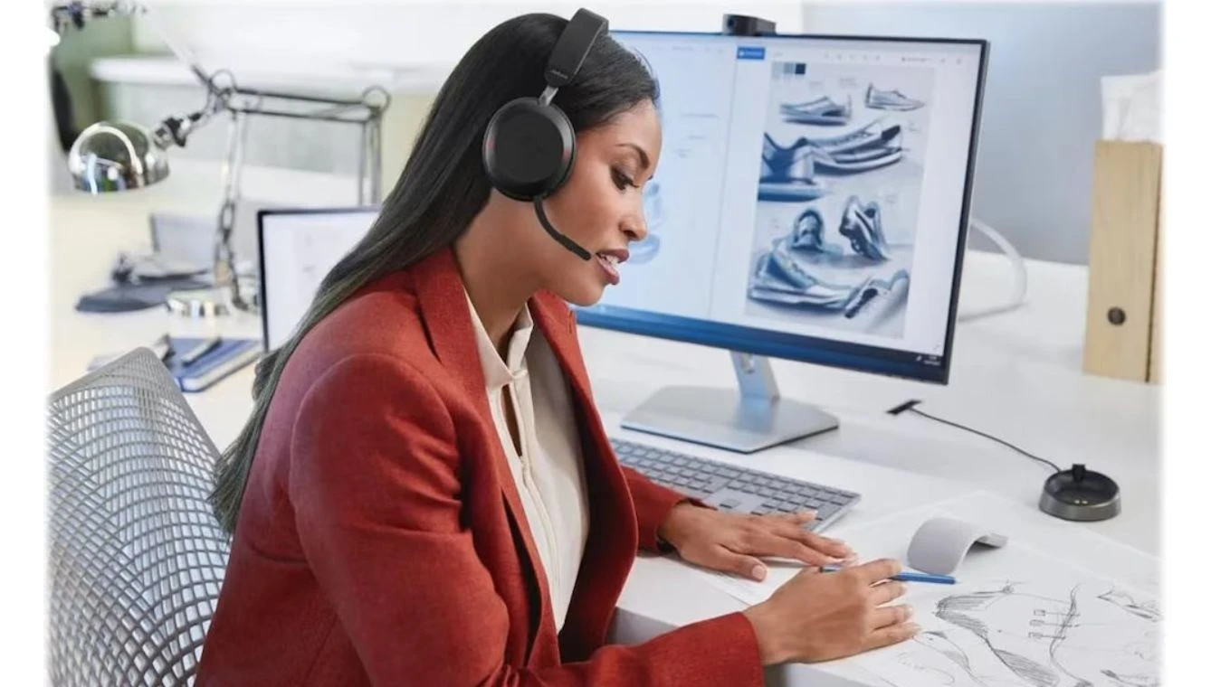 JABRA Evolve2 75 MS Stereo Headset Bluetooth USB-C
