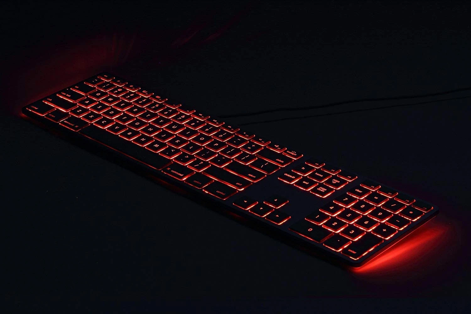 Matias Clavier USB étendu Mac OS avec rétroéclairage RGB