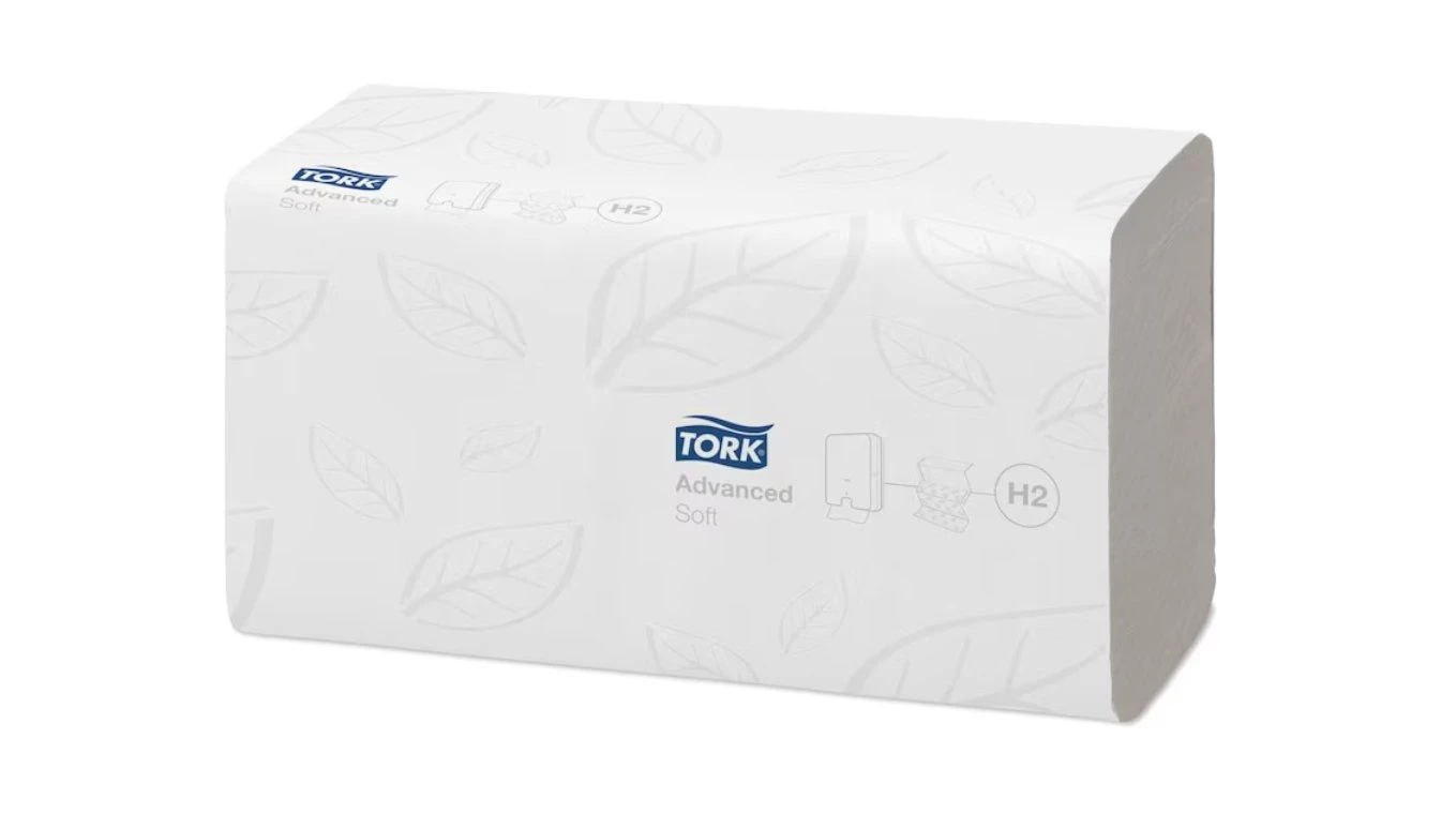 TORK Essuie-mains en papier Xpress Advanced pliage Z, 2 couches, blanc