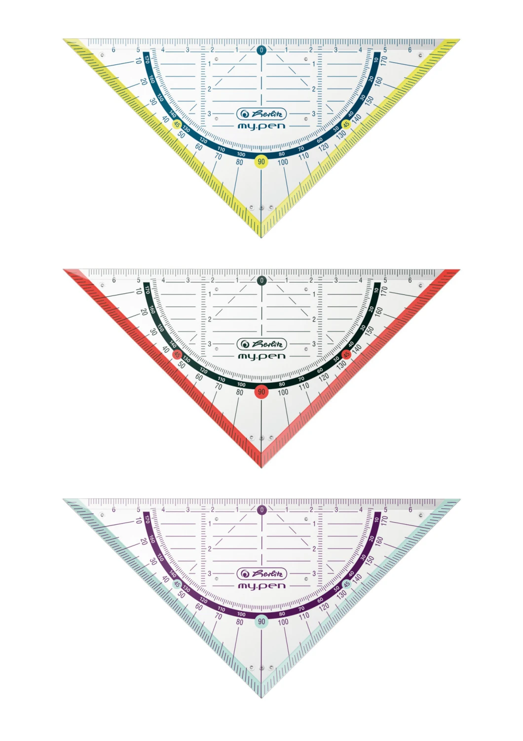 HERLITZ Geometriedreieck my.pen 14cm