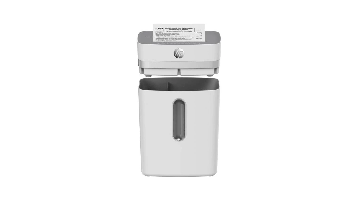 HP Oneshred 12CC Aktenvernichter mit Partikelschnitt