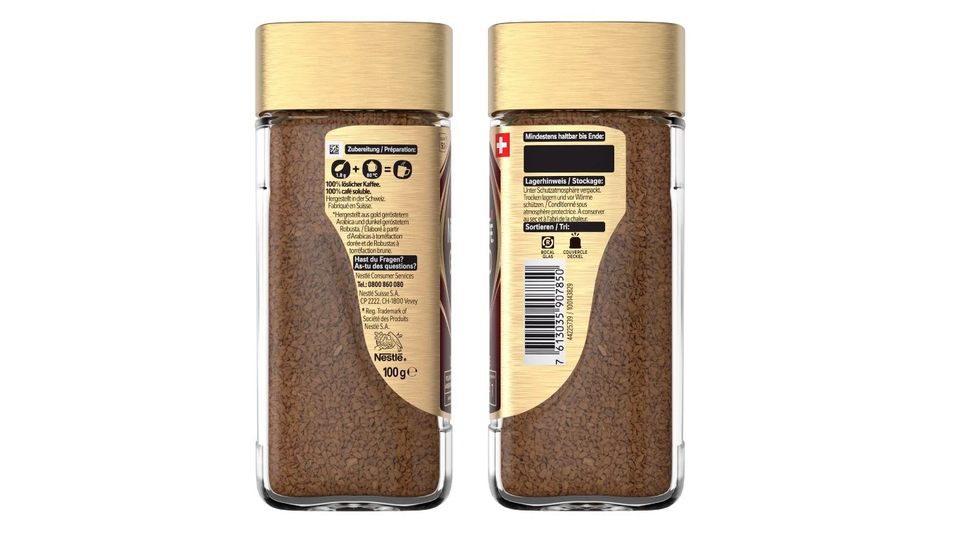 NESCAFÉ Gemahlener Kaffee Gold de Luxe 100 g