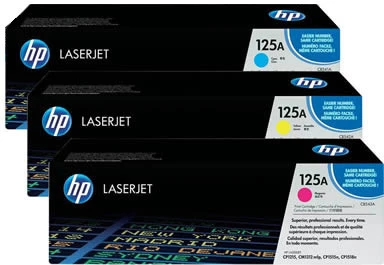 HP 125A Cartouche toner CMY