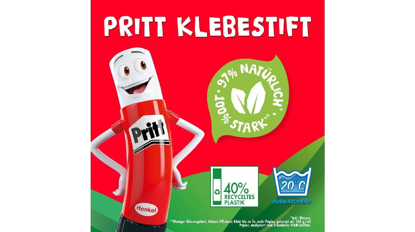 PRITT Bâton de colle 22 g - 4 pcs.