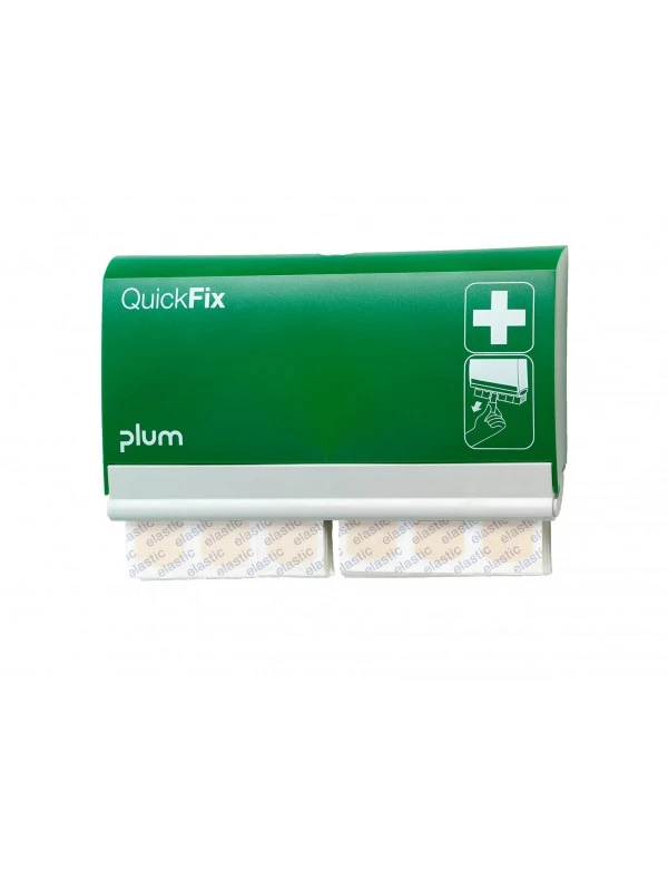 Plum QuickFix Pansement-Distributeur,textile élastique avec 2 x 45 pièce