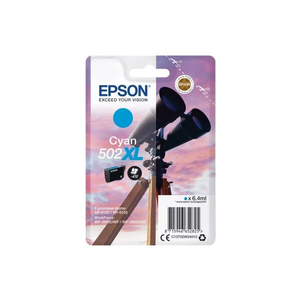 EPSON Tintenpatrone 502XL cyan