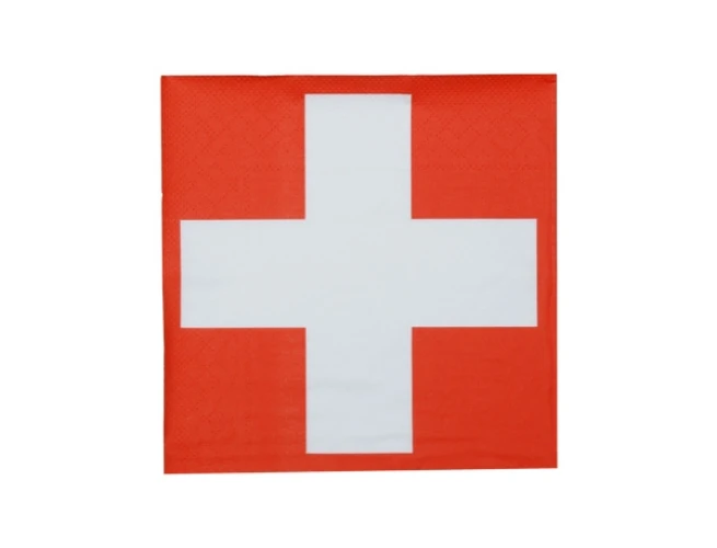 MANK Serviettes Suisse 3 couches, 600 pièces