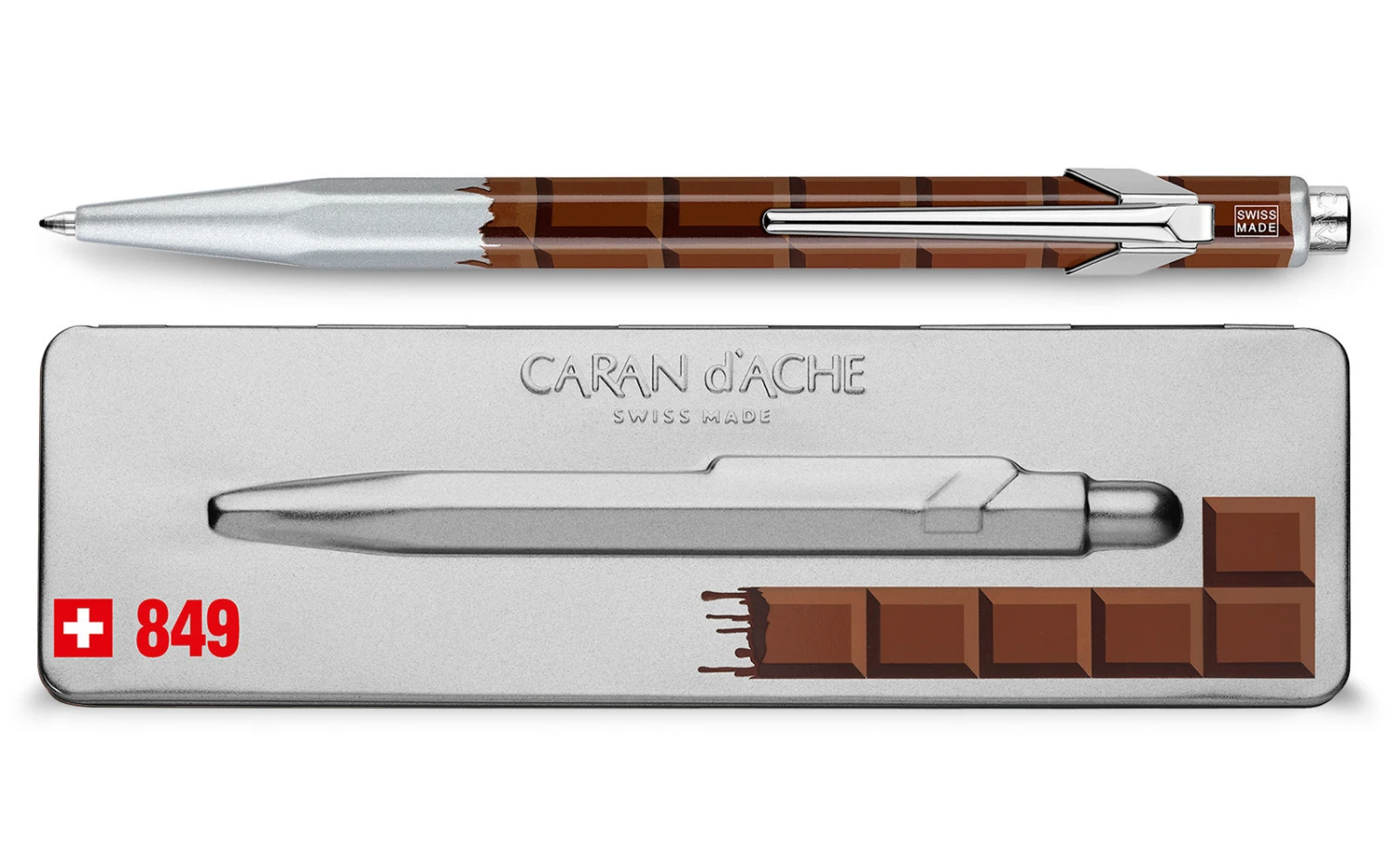 CARAN D'ACHE Kugelschreiber 849 Schokolade