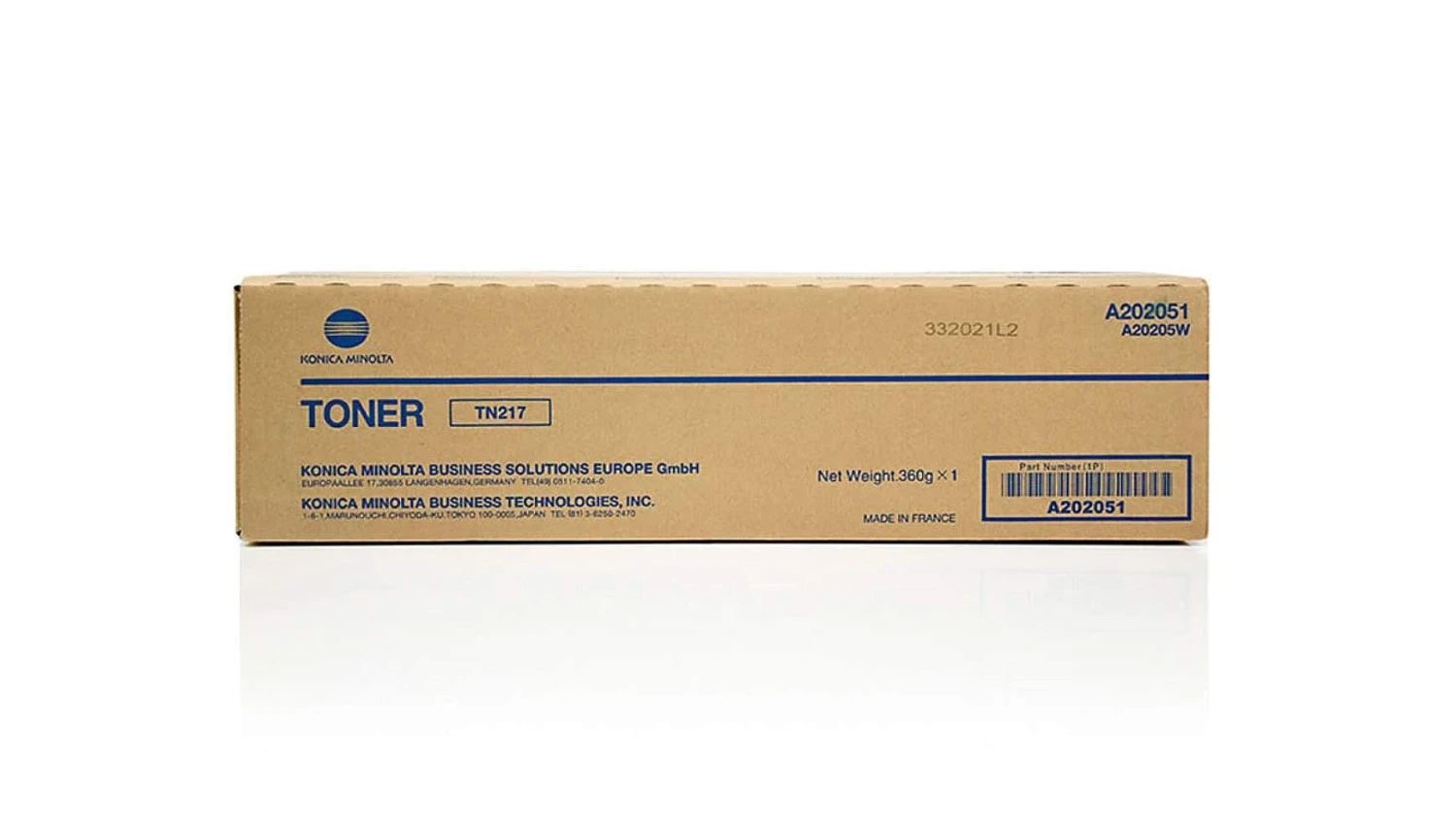 KONICA Toner schwarz