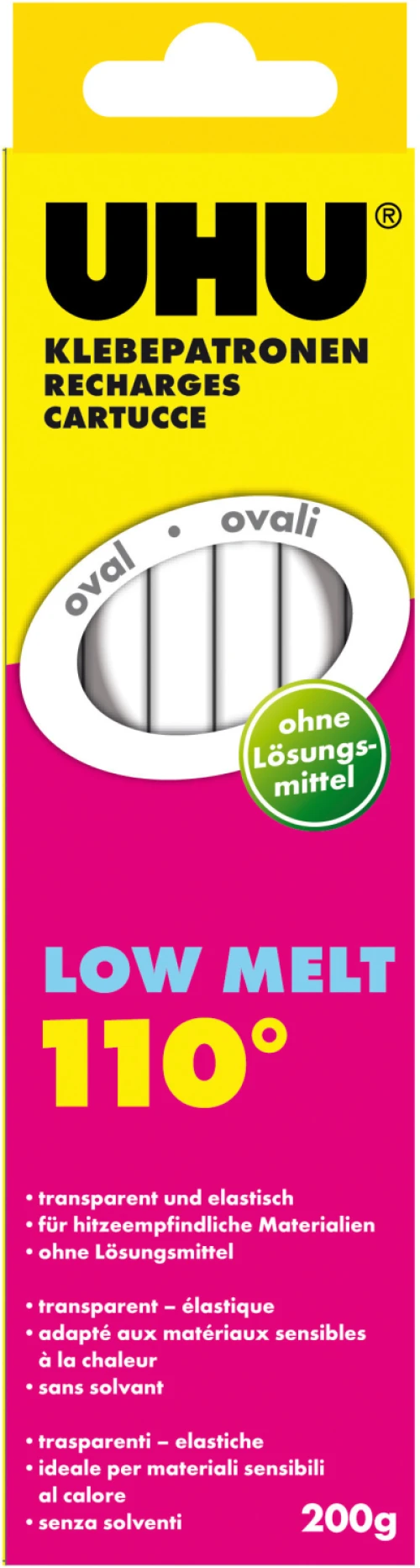 UHU Klebepatronen ohne Lösungsmittel 200g