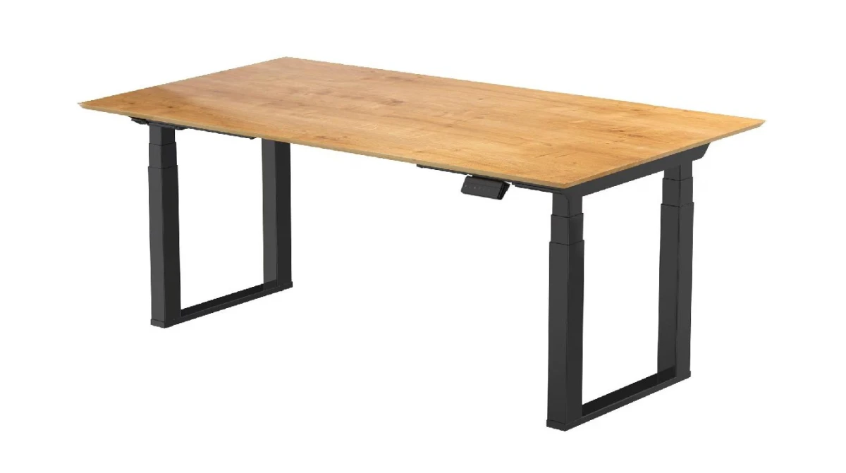 Contini table de bureau rectangulaire réglable en hauteur 1.6 × 0.8 m