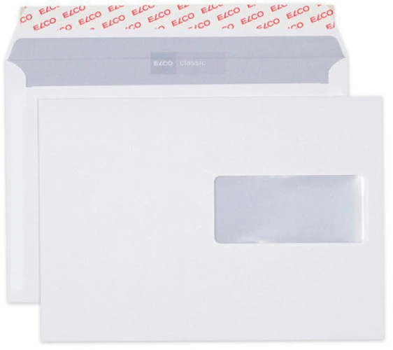 ELCO Enveloppes Classic C5, fenêtre à droite