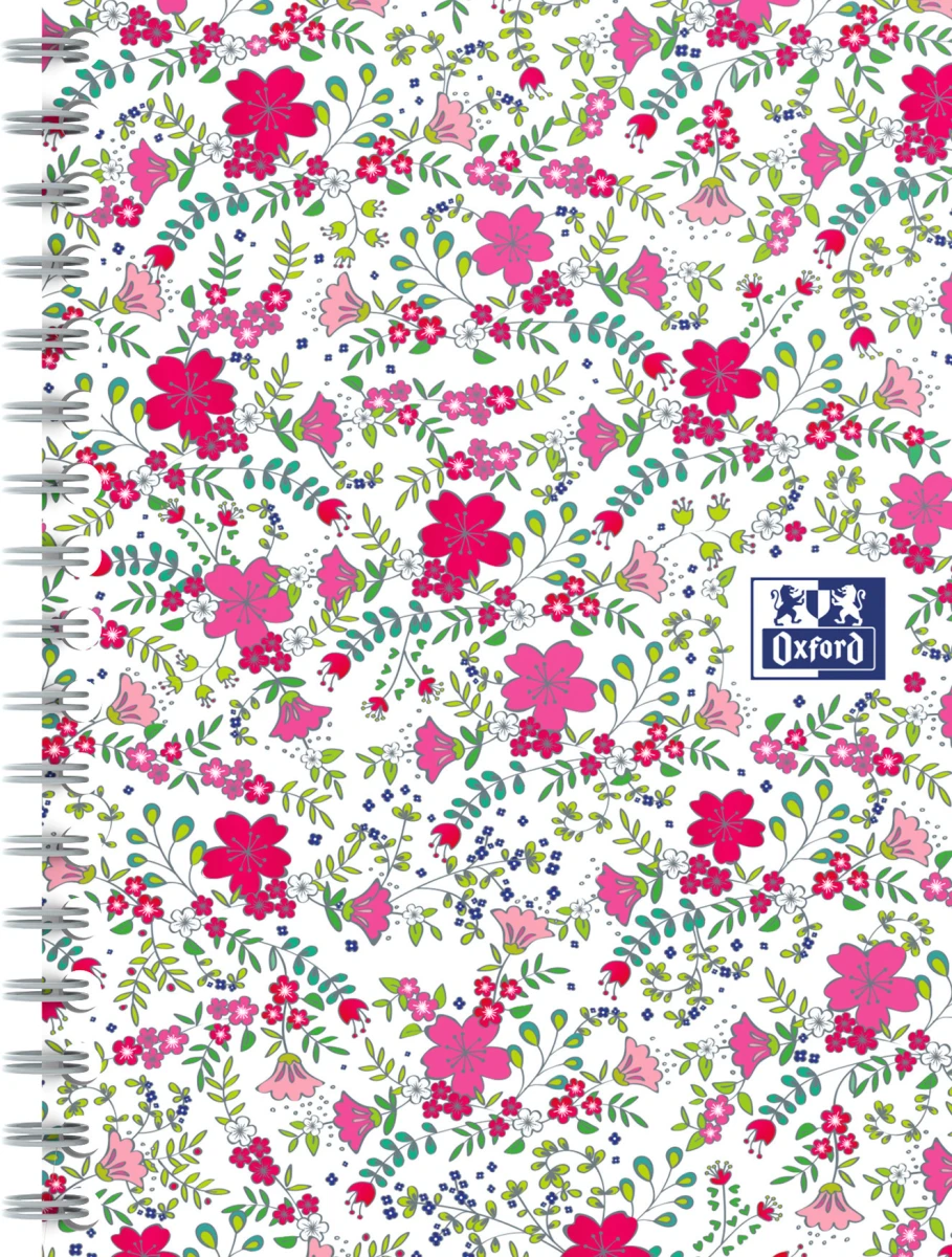 OXFORD Collegeblock ForMe Floral A6