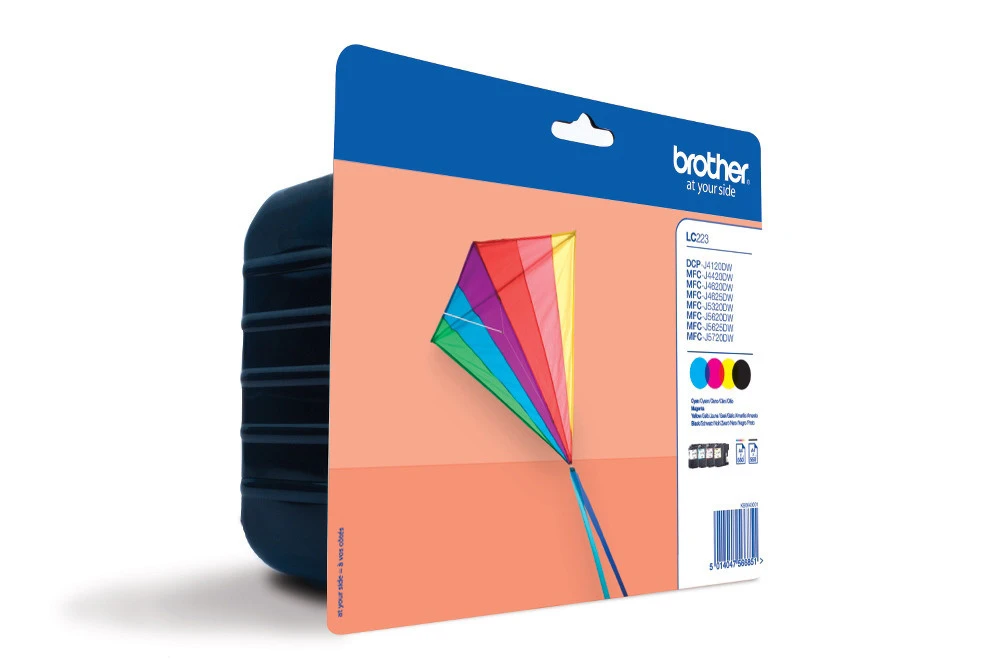 BROTHER Valuepack Tinte LC-223VALBP CMYBK