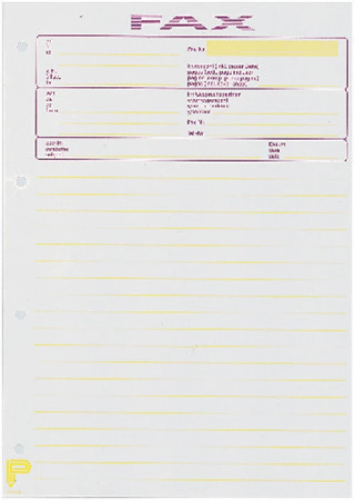 BÜROLINE Bloc téléfax D/F/I/E A4