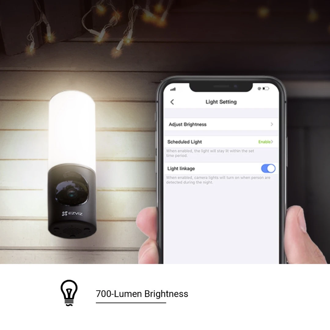 EZVIZ LC3 Smart Security Wall Light