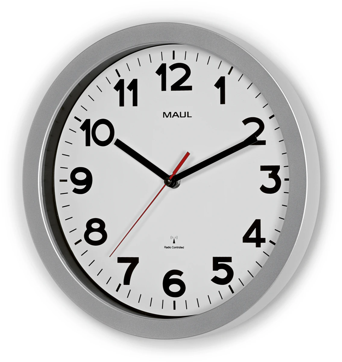 MAUL Horloge argent MAULstep 30RC - 30 cm