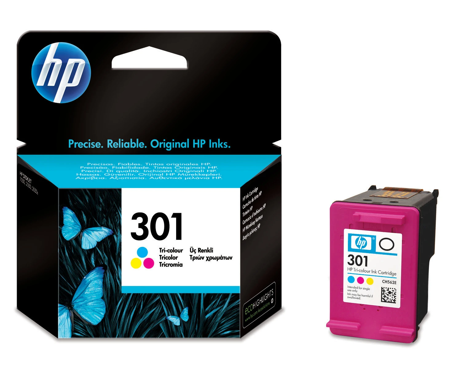 HP Tintenpatrone 301 color