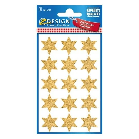 Z-DESIGN Sticker Sterne Weihnachten