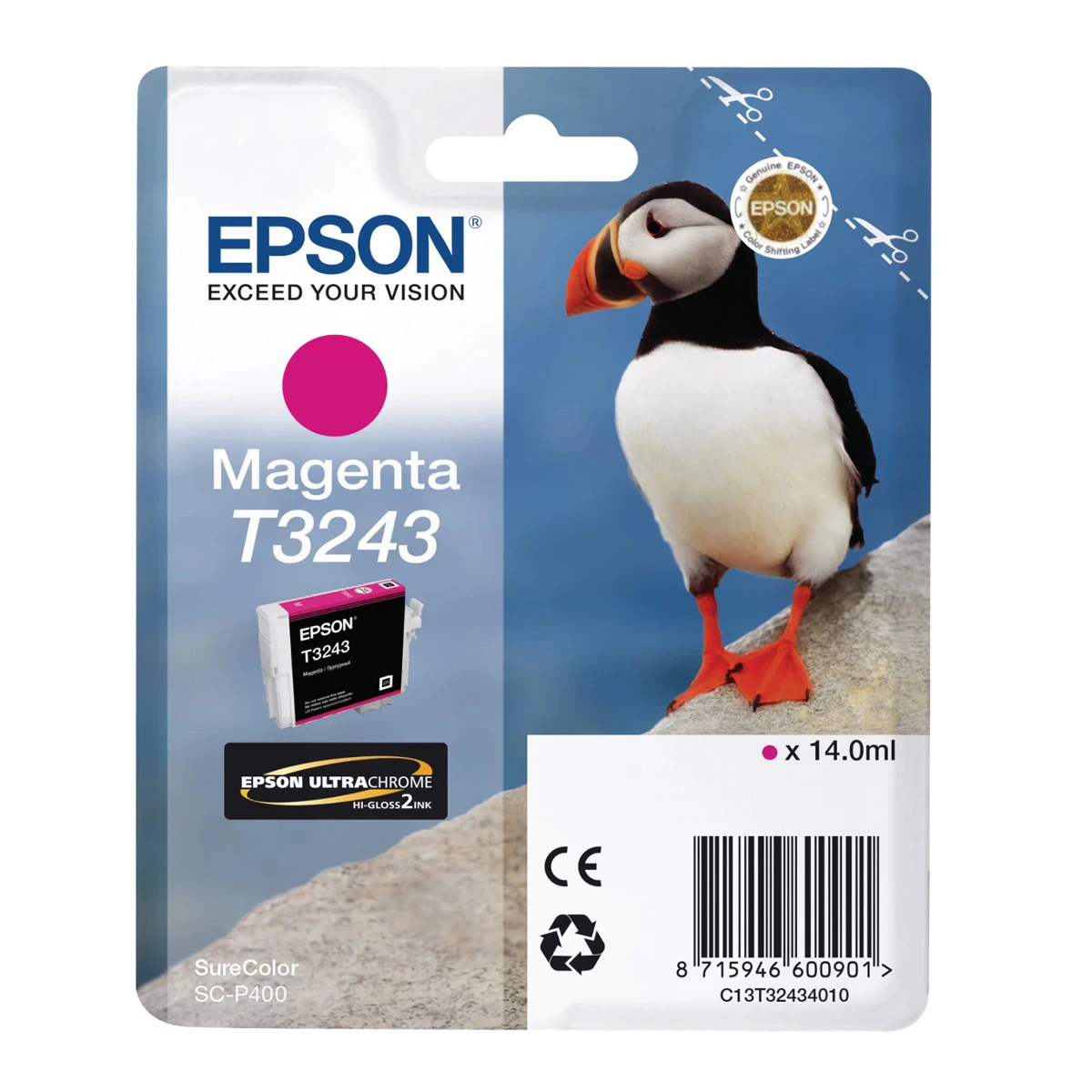 EPSON T3243 Cartouche d'encre magenta T324340