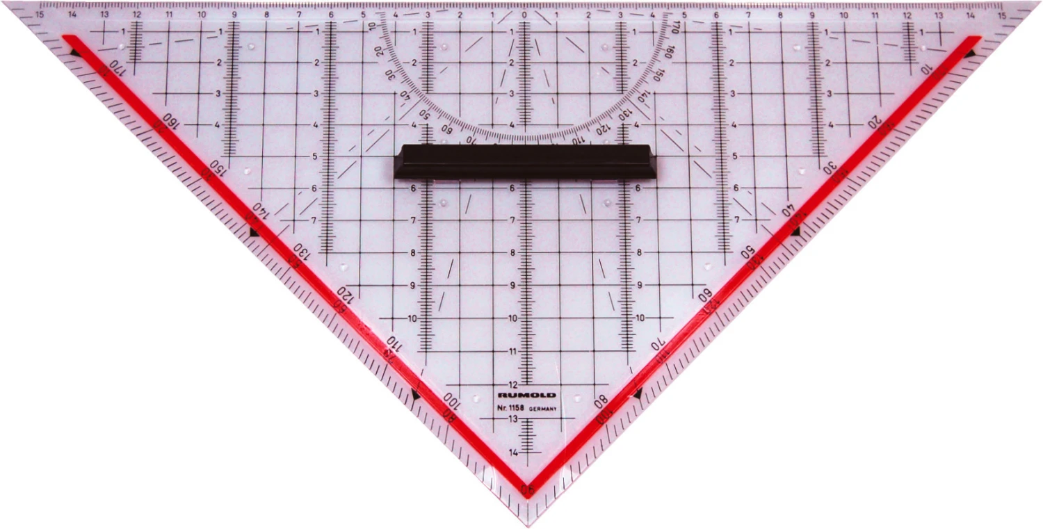 RUMOLD Techn. Zeichendreieck 30cm