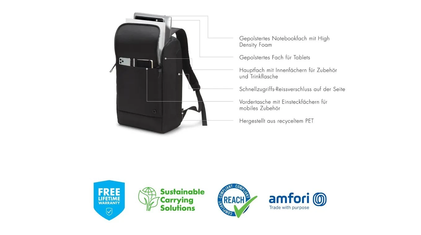 DICOTA Eco Motion Backpack 23 l