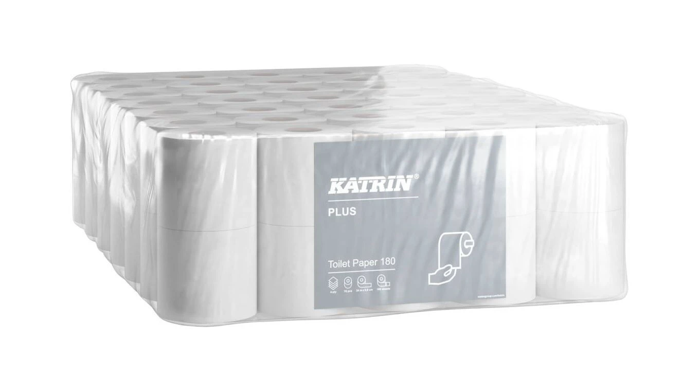KATRIN WC-Papier Plus 4-lagig, 70 Rollen